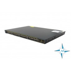 Коммутатор Cisco Catalyst 2960 Plus Series POE, WS-C2960 48TC-S, порты 48xRJ45, 2xSFP
