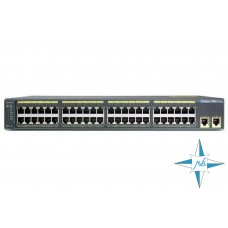 Коммутатор Cisco Catalyst 2960 Series, WS-C2960-48TT-L, порты 48xRJ45