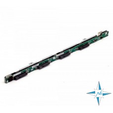 Плата соединительная Backplane HP SAS с 4 отсеками, HP ProLiant DL360 G7, 532148-001 