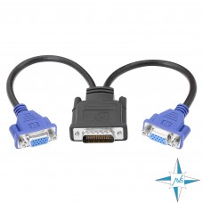 Адаптер переходник DMS-59 to 2 x VGA, HP, 338285-006