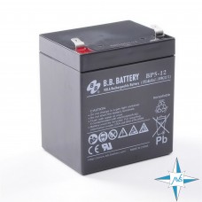 Батарея 12В 5 А/ч, B.B.Battery BP5.8-12