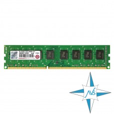 Модуль памяти DDR-3 noECC UnBuf DIMM, 8Gb, Transcend, 1333 U, 2Rx8